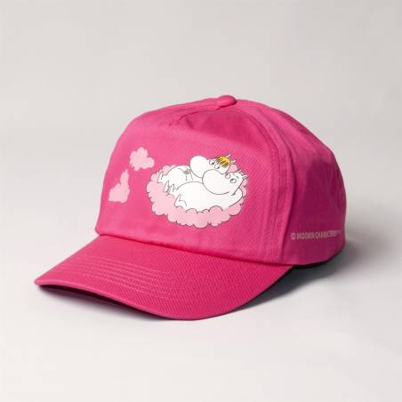 Fuchsia Moomin on the cloud Kids Cap