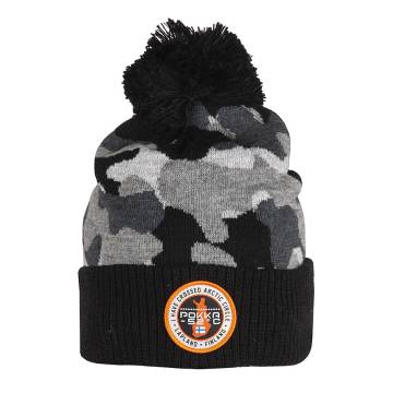 Camouflage Harmaa Pokka LUUSUA Beanie