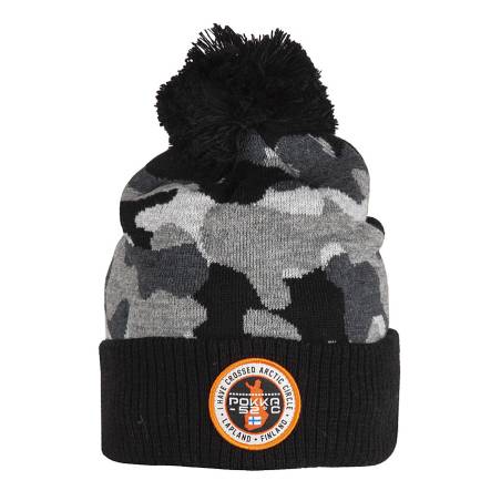 Camouflage Harmaa Pokka LUUSUA Beanie