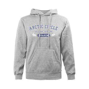 Melerattu Harmaa Arctic Circle Huppari Teksti