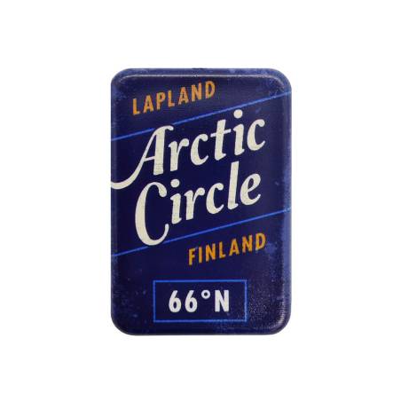 Värikäs Crossed Arctic Circle Composite Magnet