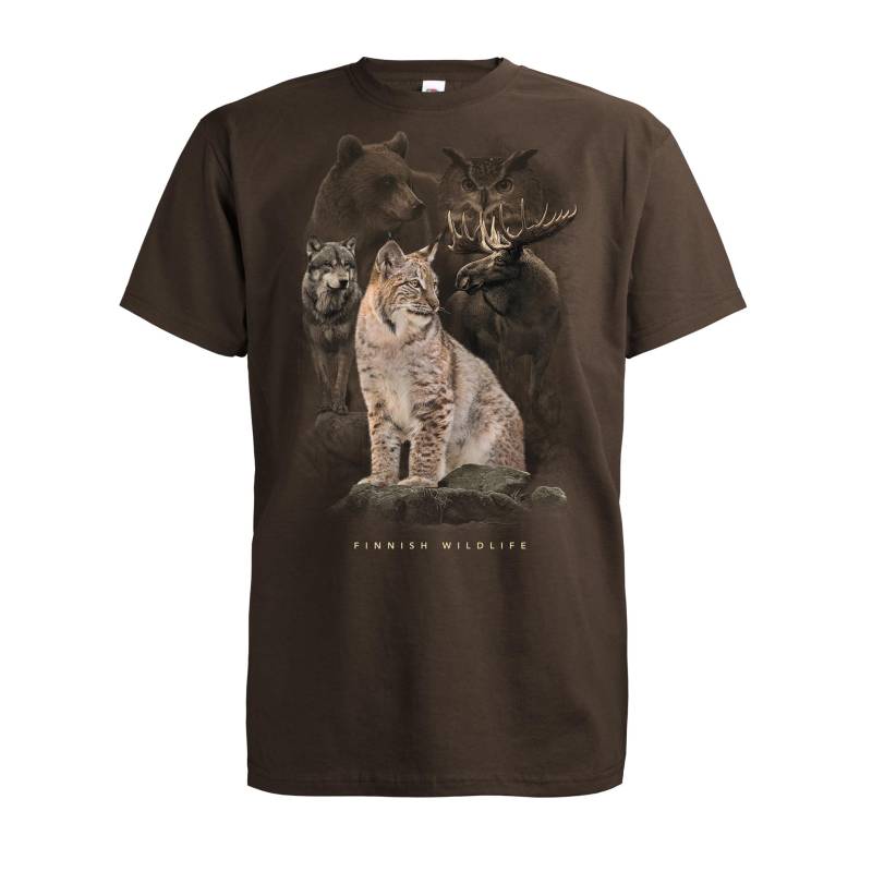Chocolate DC Lynx Finnish Wildlife T-shirt