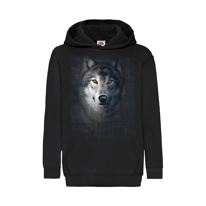 Black DC Sudenpää FIN Lasten Huppari