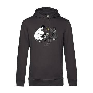 Moominpappa typing Hooded Sweat