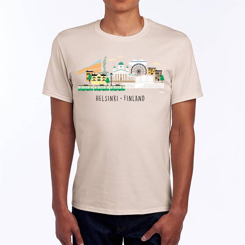 Sage DC Helsinki graphic T-shirt