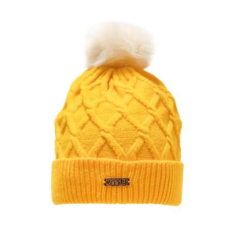 Mustard yellow Pokka NUUTAMO Beanie