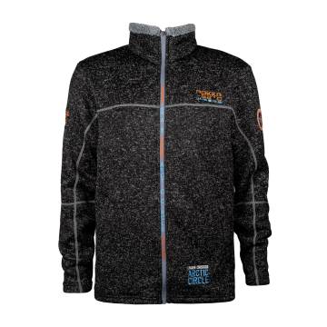 Black Pokka PARTAKKO Bonded Fleecet