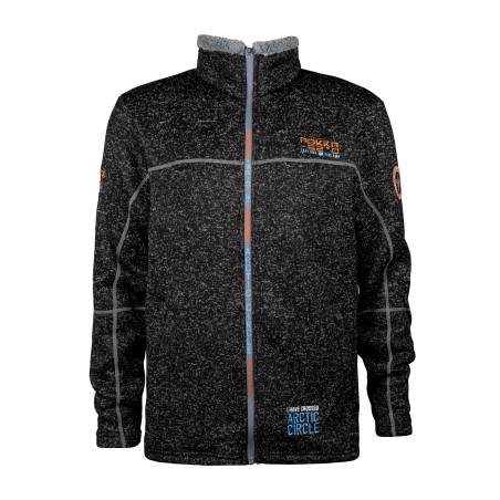 Black Pokka PARTAKKO Bonded Fleecet
