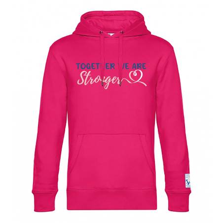 Fuchsia Together we are stronger Huppari