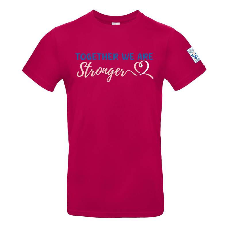 Black Together we are stronger T-paita