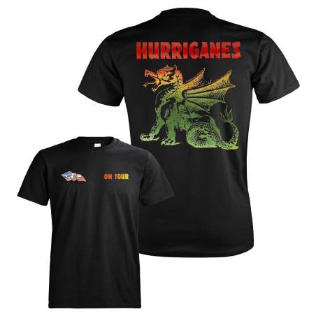 Black Hurriganes On Tour T-paita