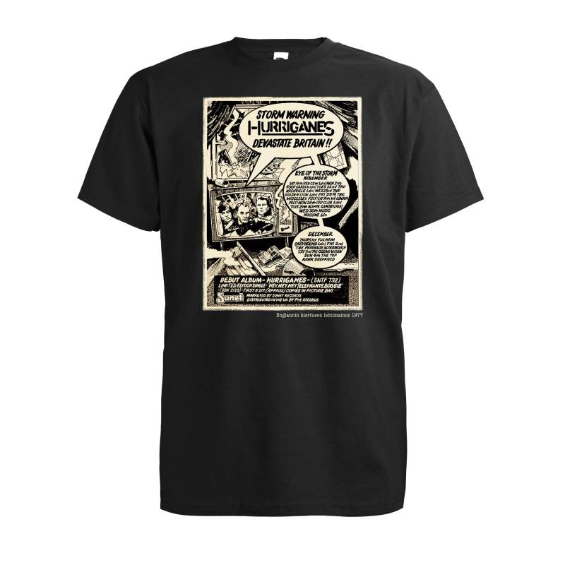 Black Hurriganes Mainos 1977 T-paita