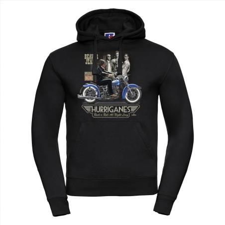 Black Hurriganes Harley Hoodie