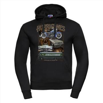 Black DC Hurriganes Vehicles Hoodie