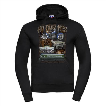 Black DC Hurriganes Vehicles Hoodie