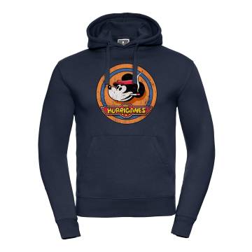 Navy Blue The Hurriganes Mikey Mouse Hoodie