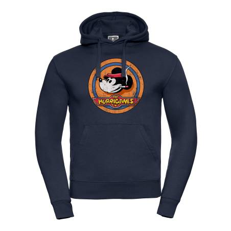 Navy Blue The Hurriganes Mikey Mouse Hoodie