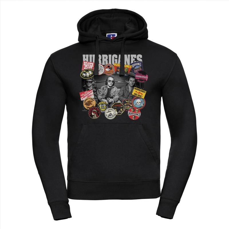 Black Hurriganes Badges Hoodie