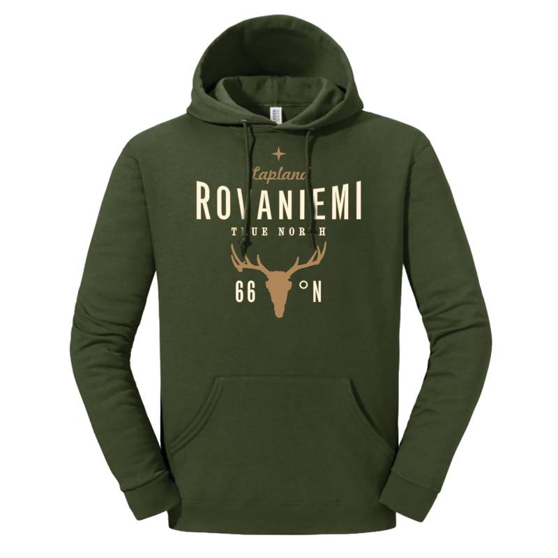 Yellow DC Rovaniemi - True North Hoodie