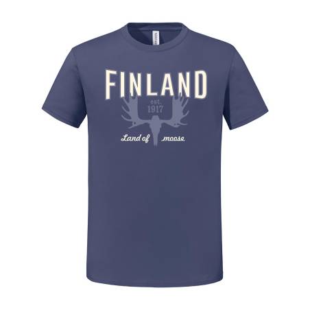 Denim FIN Land of Moose T-paita