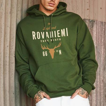 Military Green DC Rovaniemi - True North Hoodie
