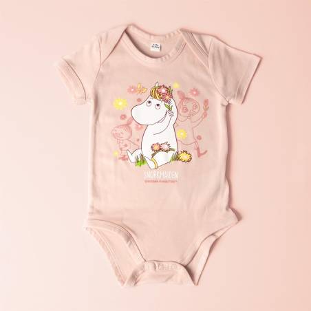 Pink Snorkmaiden Baby Body, Org.cotton
