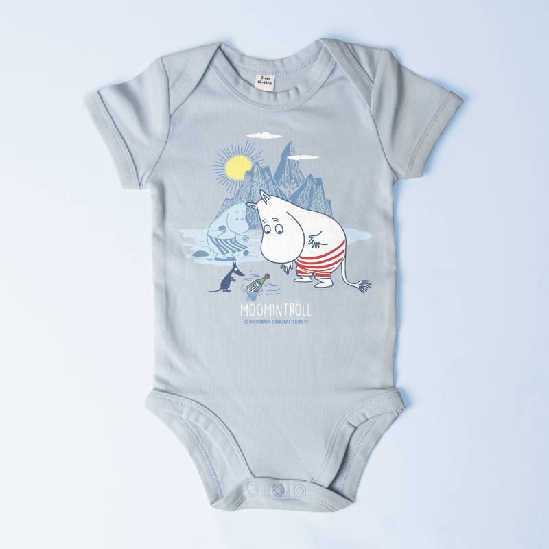 Moomintroll Baby Body, Org.cotton