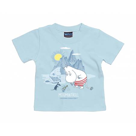 Moomintroll Baby T-shirt, Org.cotton