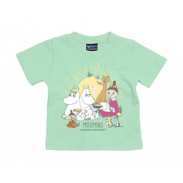 Moomins and Friends Baby T-shirt, Org.cotton