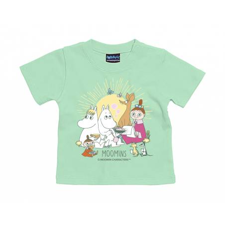 Moomins and Friends Baby T-shirt, Org.cotton