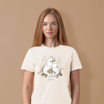 Natural Hugging Moomins T-shirt