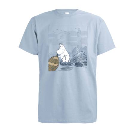 Moomintroll at a lighthouse T-shirt
