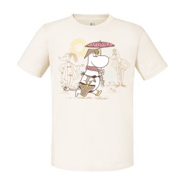 Snorkmaiden on the beach Kids T-shirt