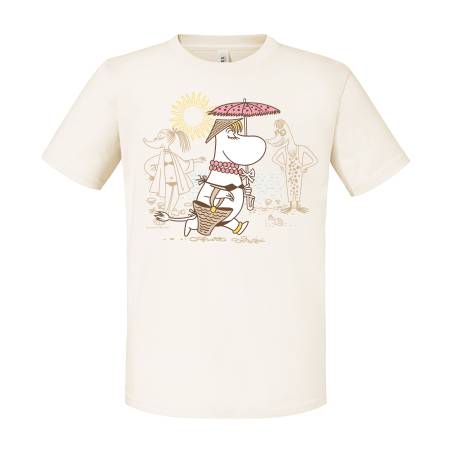 Snorkmaiden on the beach Kids T-shirt