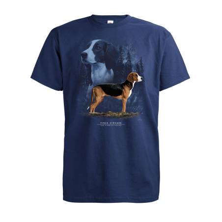 Navy Blue Finnish hound T-shirt