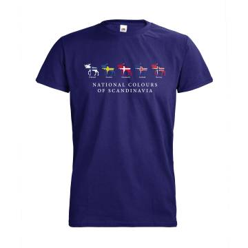 Cobaltin sininen National colors... T-paita