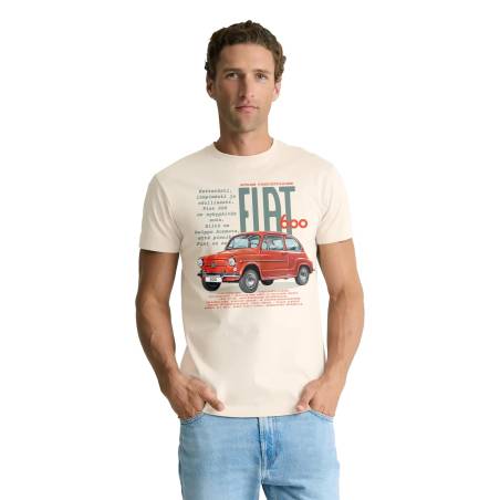 Natural Fiat 600 T-shirt