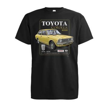 Black Toyota Corolla T-shirt