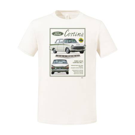 Natural Ford Cortina T-shirt