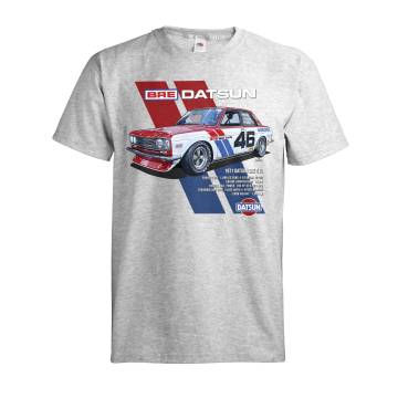 Heather Grey Datsun 510 T-shirt