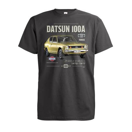 Light Graphite Datsun 100 A T-shirt