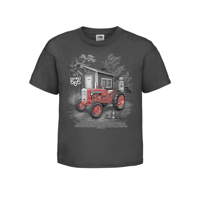 Light Graphite DC Valmet 565 Kids T-shirt