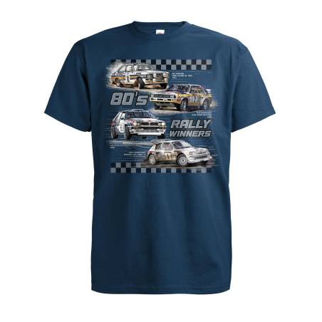 Mountain Blue DC 80´s Rally Winners T-shirt