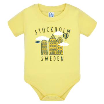 Light yellow JHK Stockholm, Sweden Baby body