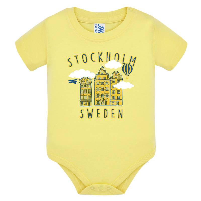 Light yellow JHK Stockholm, Sweden Baby body