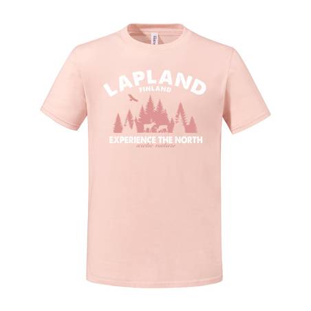 Soft rose Experience the North T-shirt