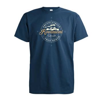 Mountain Blue Rovaniemi Compass T-shirt
