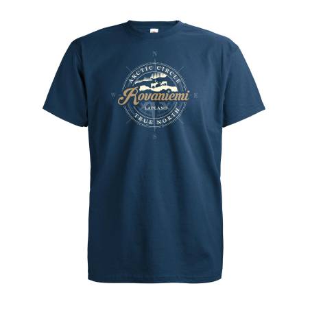 Mountain Blue DC Rovaniemi Kompassi T-paita