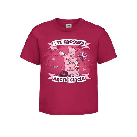 Cranberry I´ve crossed Arctic Circle NEW Lasten T-paita