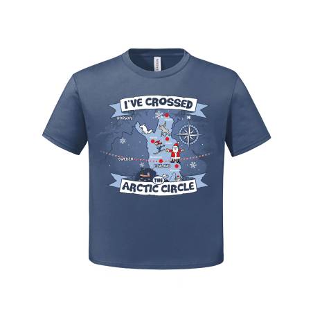 Denim I´ve crossed Arctic Circle NEW Lasten T-paita